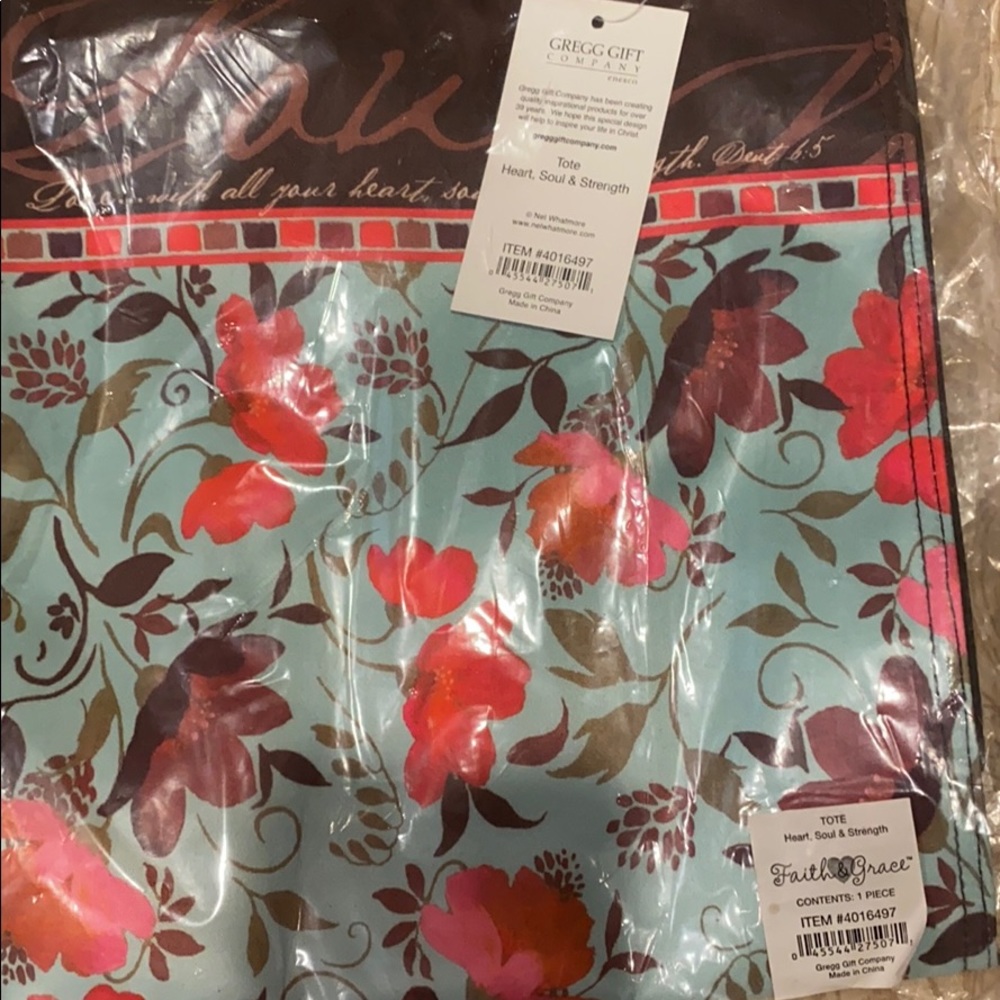 ~Greg Gift Co.~ “Heart, Soul & Strength” Tote Bag